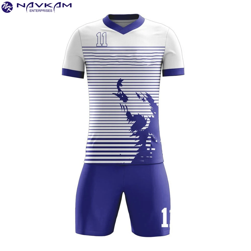 Blank Custom Adult Kids Soccer Jersey Set Football Kit Men Child Soccer Training Uniforms Set Team Customized