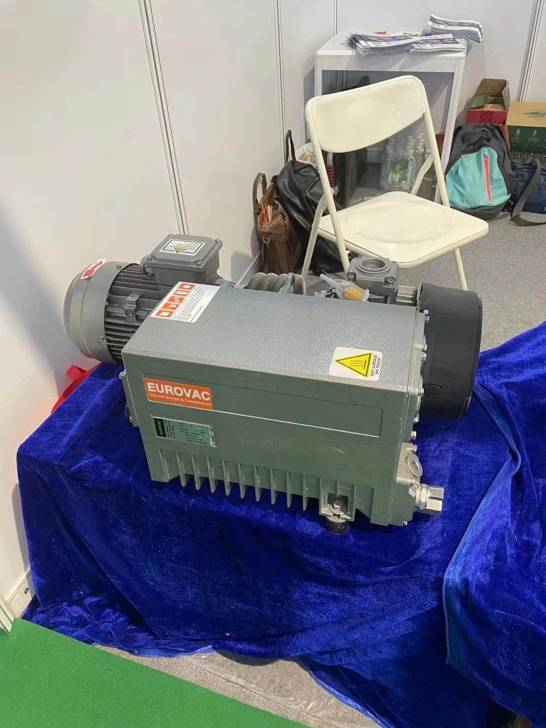 EUROVAC R1 Series  R1402 to R11600 very large capacity and power Oil-lubricated rotary vane vacuum pump