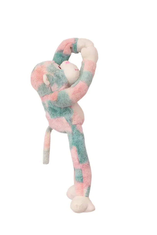 Multi-Colored Cute Monkey Soft Plush Stuffed Animal Toy Best Fabric Cotton and PP Filled for Boys Handmade in India