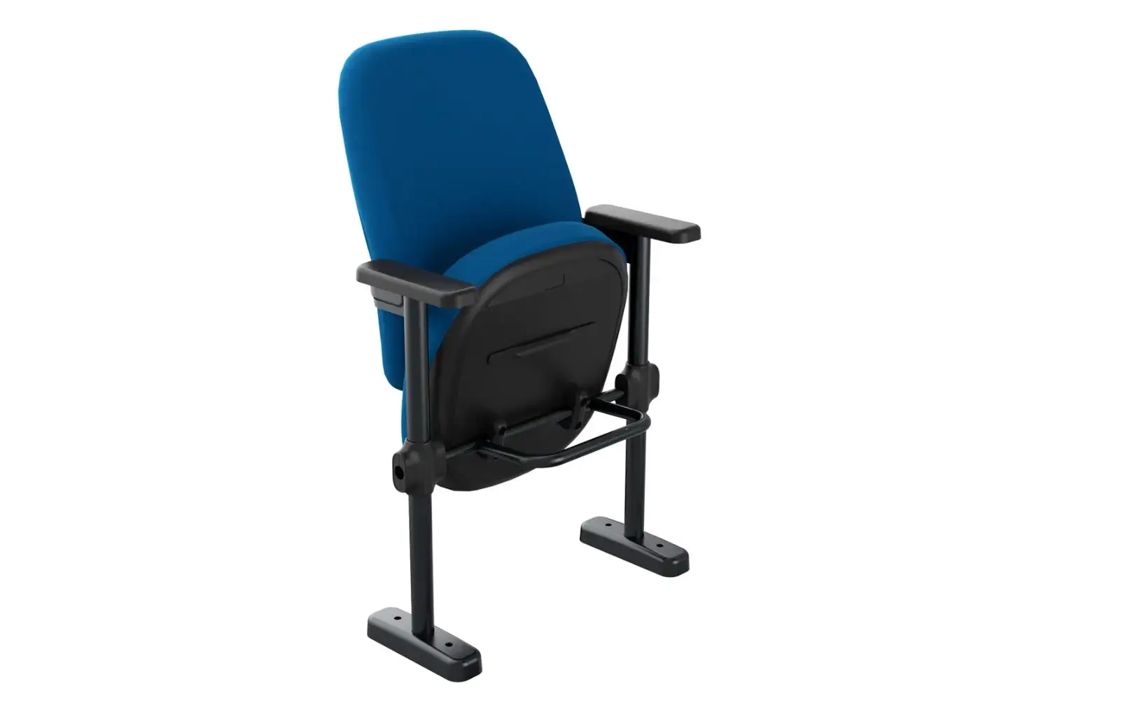 Top Grade Stainless Steel Auditorium Sofa Chairs with Fixed Back Modern Style Attractive Look Reasonable Price