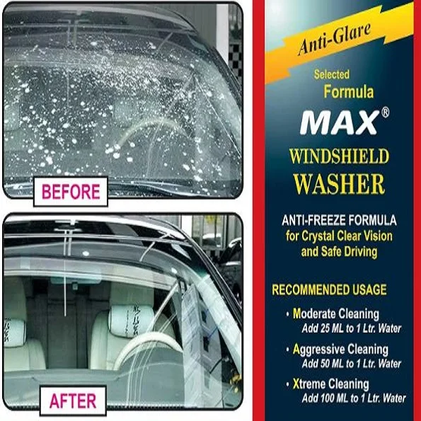 Manufacture Supply Windshield Washer Fluid Concentrate (5 Ltr) Anti-Freeze Concentrate with Hybrid-Micelle for Crystal Clear