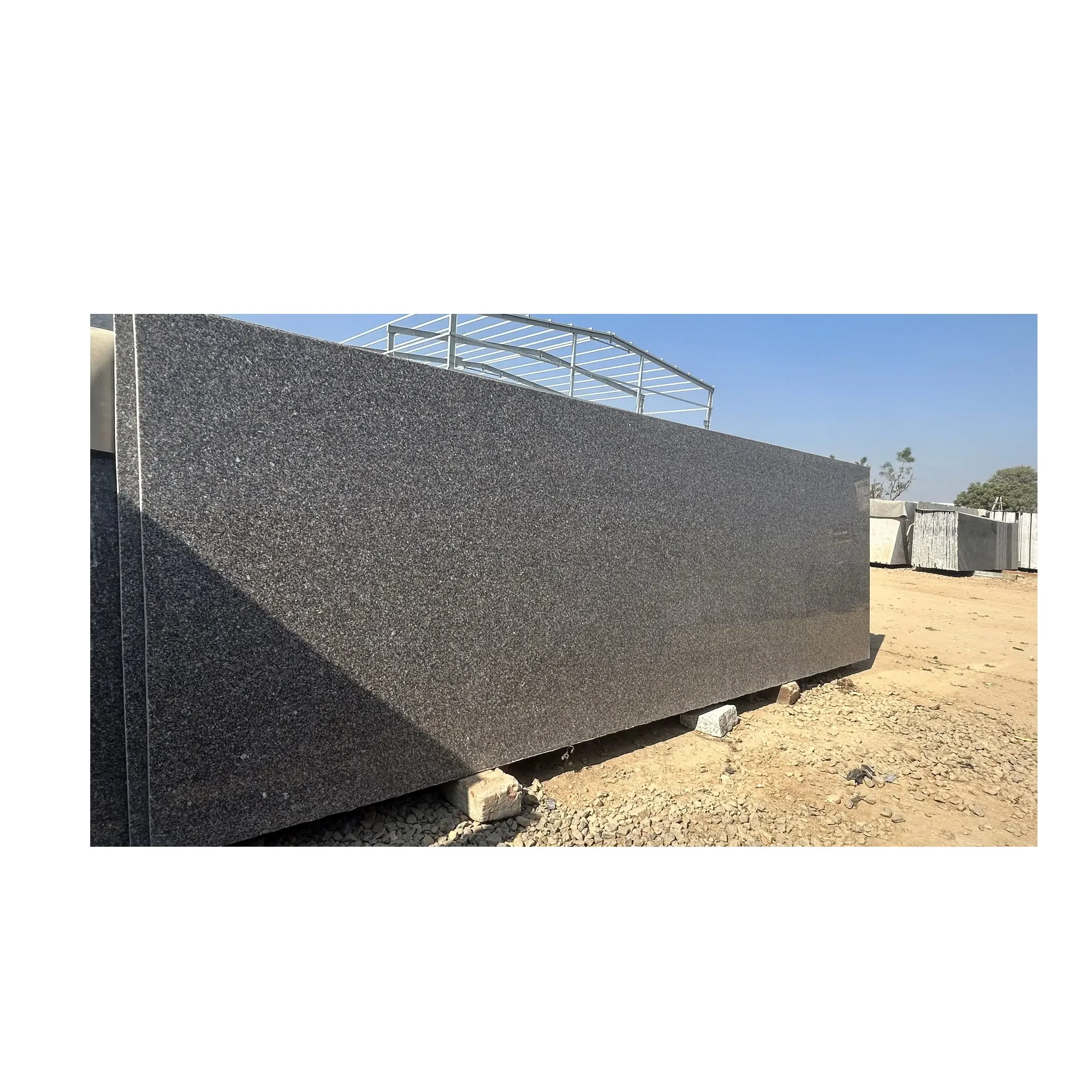 Premium Quality South Granite Cherry Brown Natural Stone Slab for Long Lasting Home and Commercial Flooring Applications