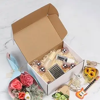 Wholesale Custom Logo Cheaper Roses Flower Large Shipping Mailer Box Flower Corrugated Cardboard Packaging Box