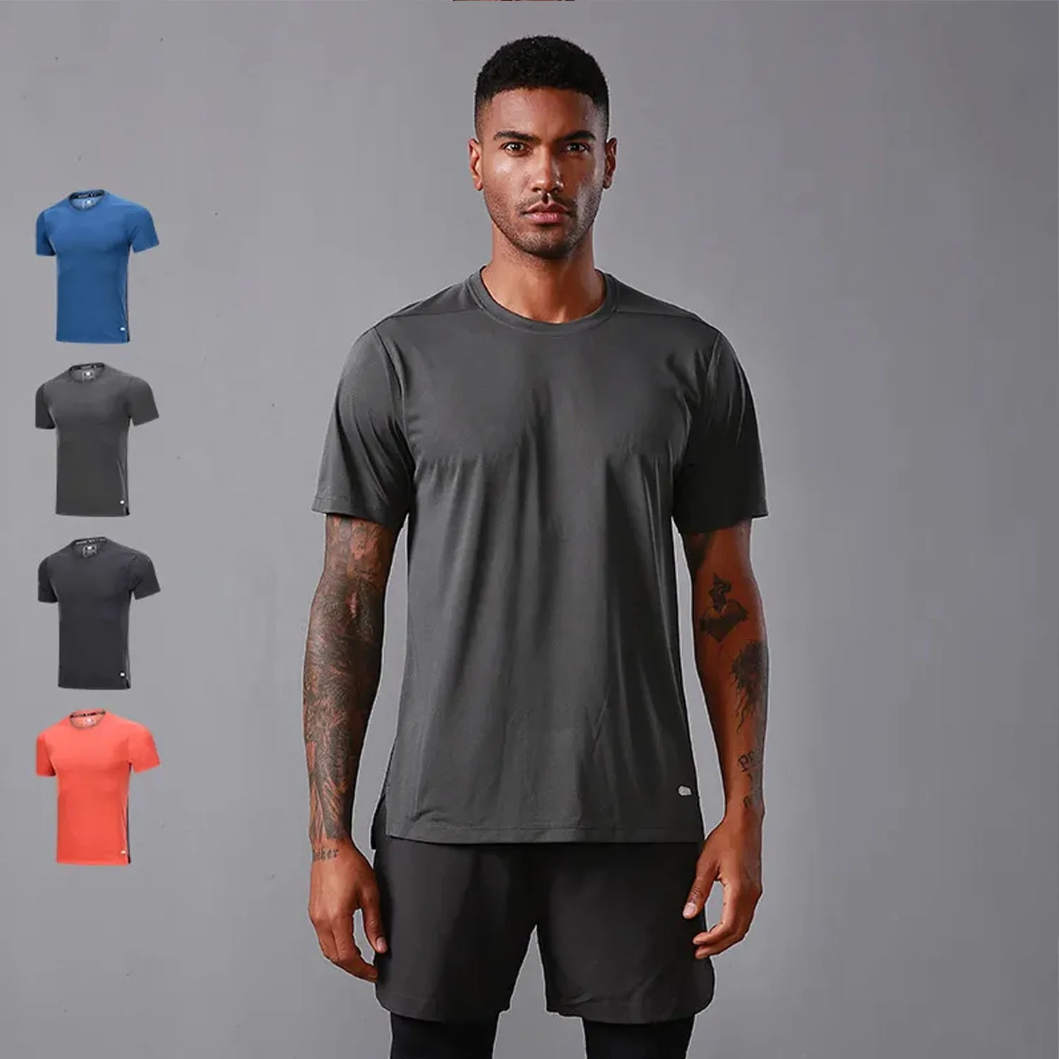 Sports Gym T-Shirt Tops Workout Fitness Wear Training Running Shirts Gym Shirts Manufacture By Divine 9