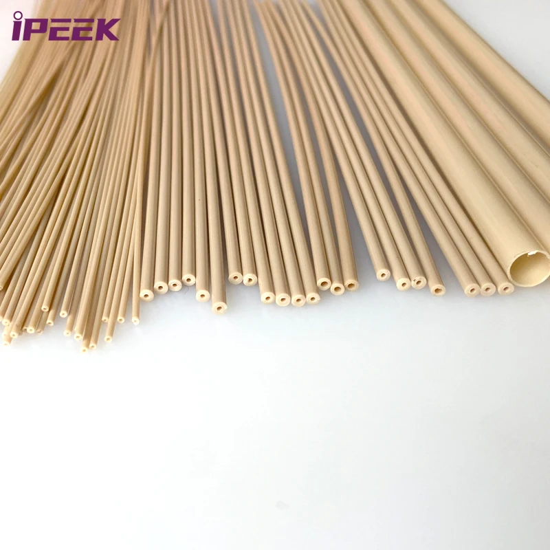 iPEEK Ultra Thin Outer Diameter 1/32 5 mm  2mm*4mm Blue Red Capillary HPLC PEEK Tube Tubing Pipe