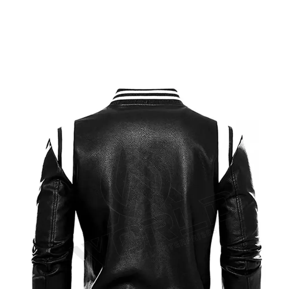 Custom Chain Embroidery Bomber Flight Baseball Jacket Outdoor Sport Wholesale Lettermen Jacket For Sale