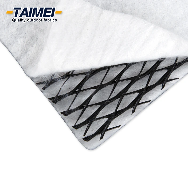Salt Barrier Drainage Geocomposite Drain Drainage Layer Geocomposite Geogrids for Landfill Project