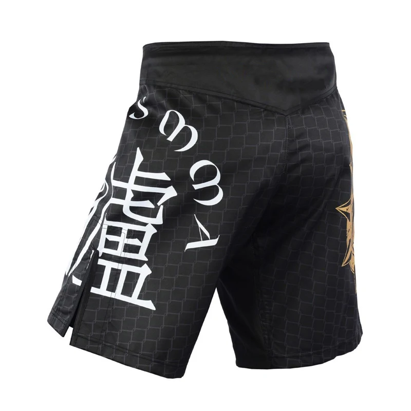 MMA Shorts Grappling Kick Boxing Mens Muay Thai Cage Fighting with High Quality Material Wholesale Price