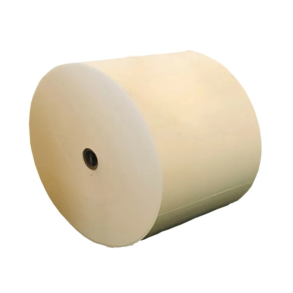Top Quality Greaseproof MG Bleached Kraft Paper with PE Coating White Food Grade Wrapping Paper From India