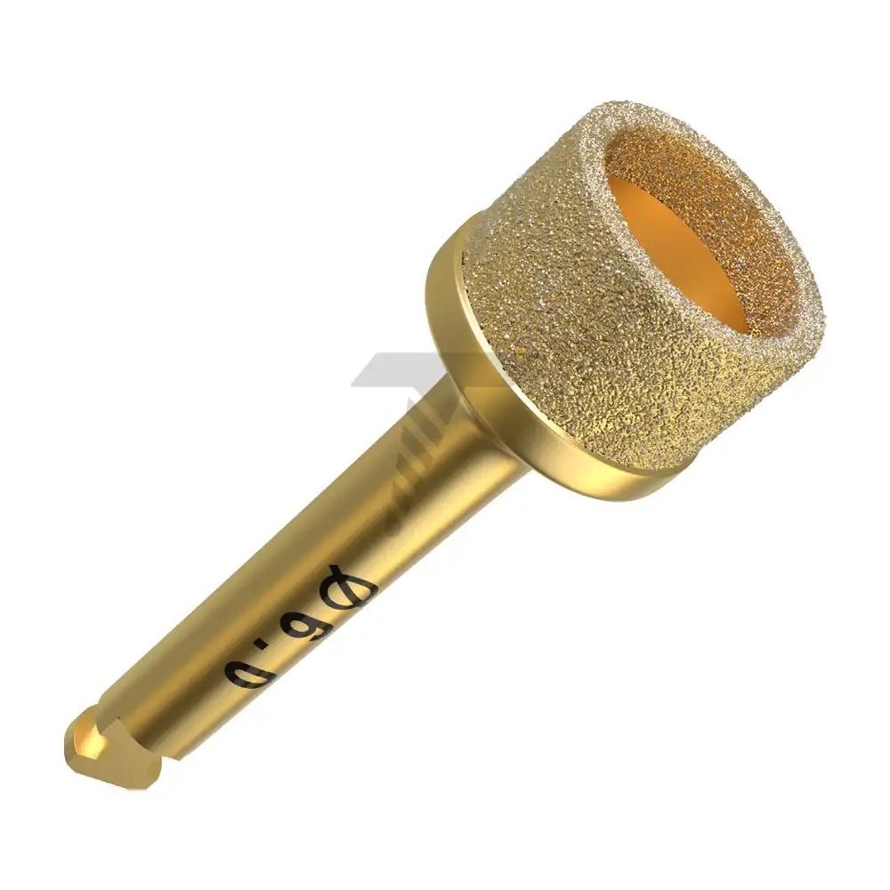 Lateral Approach Drill, made of Stainless Steel, coated with Nanoparticle Diamond, manufactured in Israel