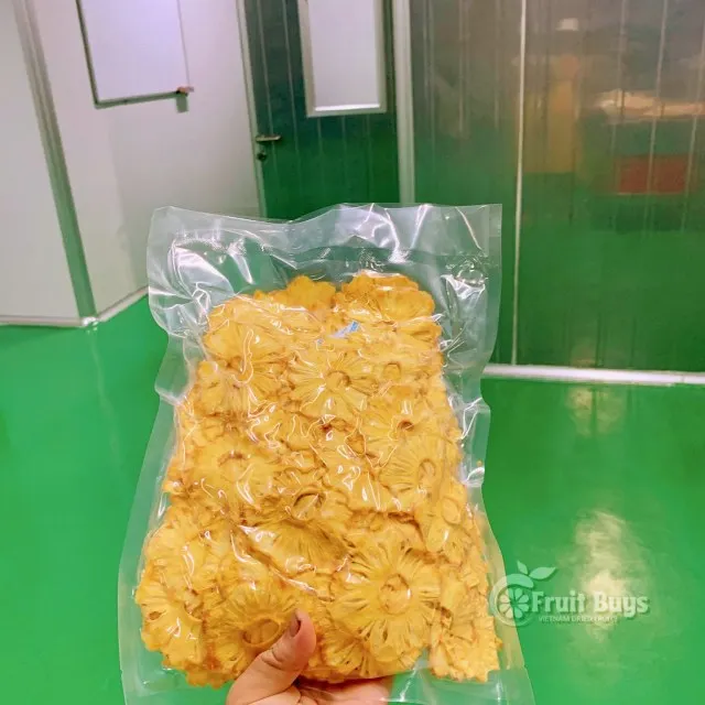Вьетнамский Сушеный ананас без сахара сера вкусные в индивидуальных упаковках фаст-фуд 100 г отдельный а также оптом