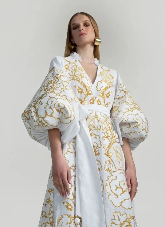 Хлопковое платье ручной работы с принтом женская одежда длинное цветочным летняя Повседневная Туника бохо свободное богемное Платье Макси