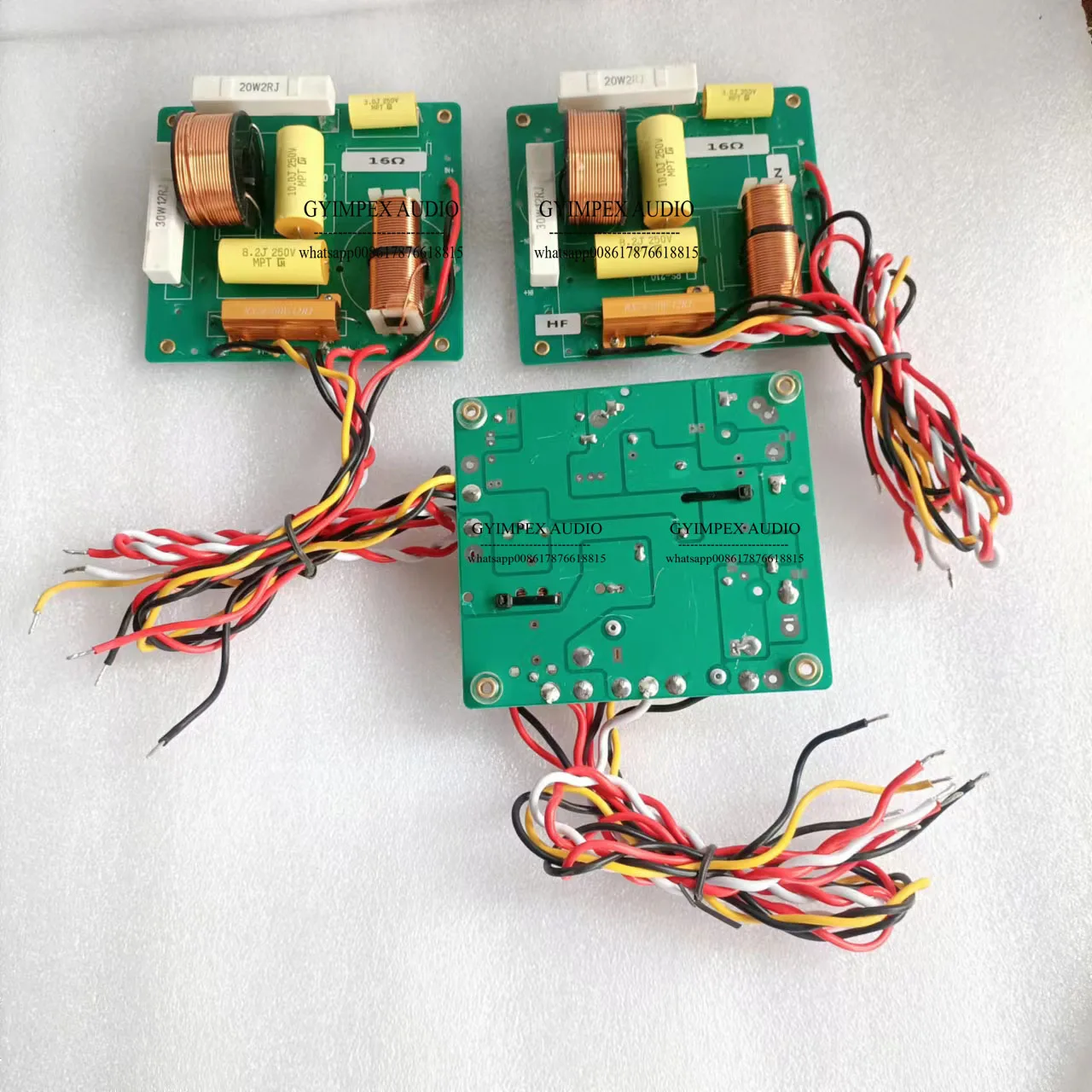 dual 12 inch line array with low sub speaker loudspeaker pa sound system Speaker Crossover network board