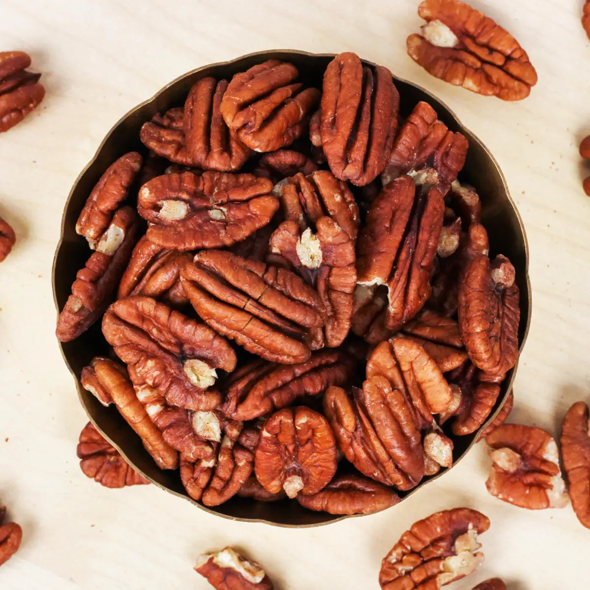 Pecan Nut Roasted Salted Pecans / Raw Pecan Nuts with Shell