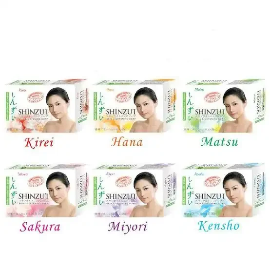 Мыло Shinzui 85gr (Hana Matsu Kiking Sakura Myori Kenzho)