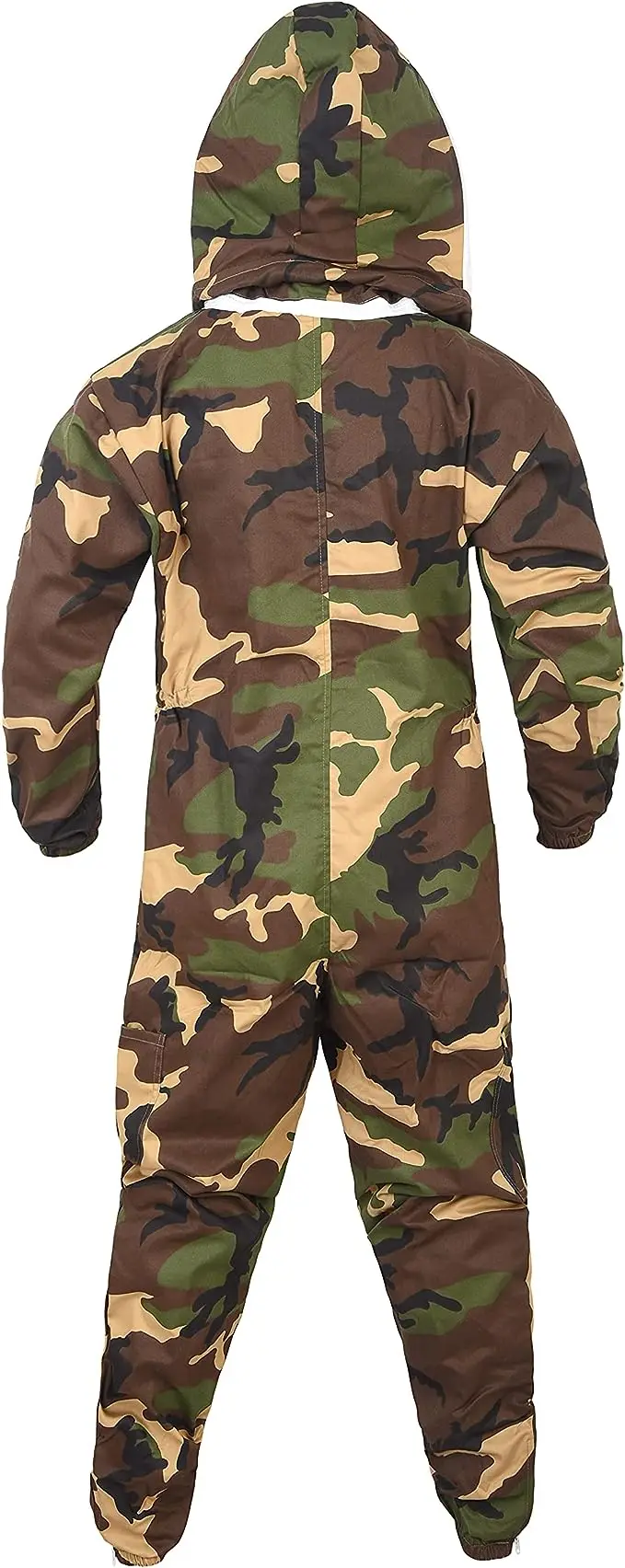 Camo Beekeeping Suit Attached Fencing Veil High Quality Suit  To Protect Themselves From Bee Stings While They Work