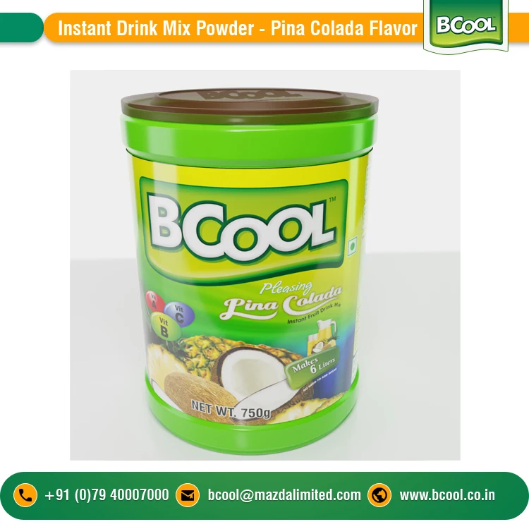 Trusted Supplier of Wholesale Price Good Quality Delicious Natural Pina Colada Flavor Fruit Juice Instant Drink Mix Powder