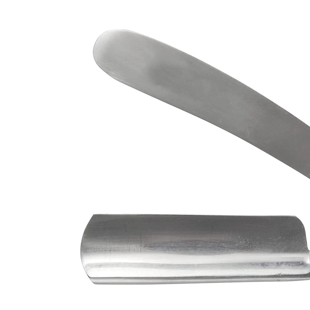 Stainless Steel Straight Edge Cut Throat Razors Barber Barber Straight Shaving Razor Personal Care Barber Supplies