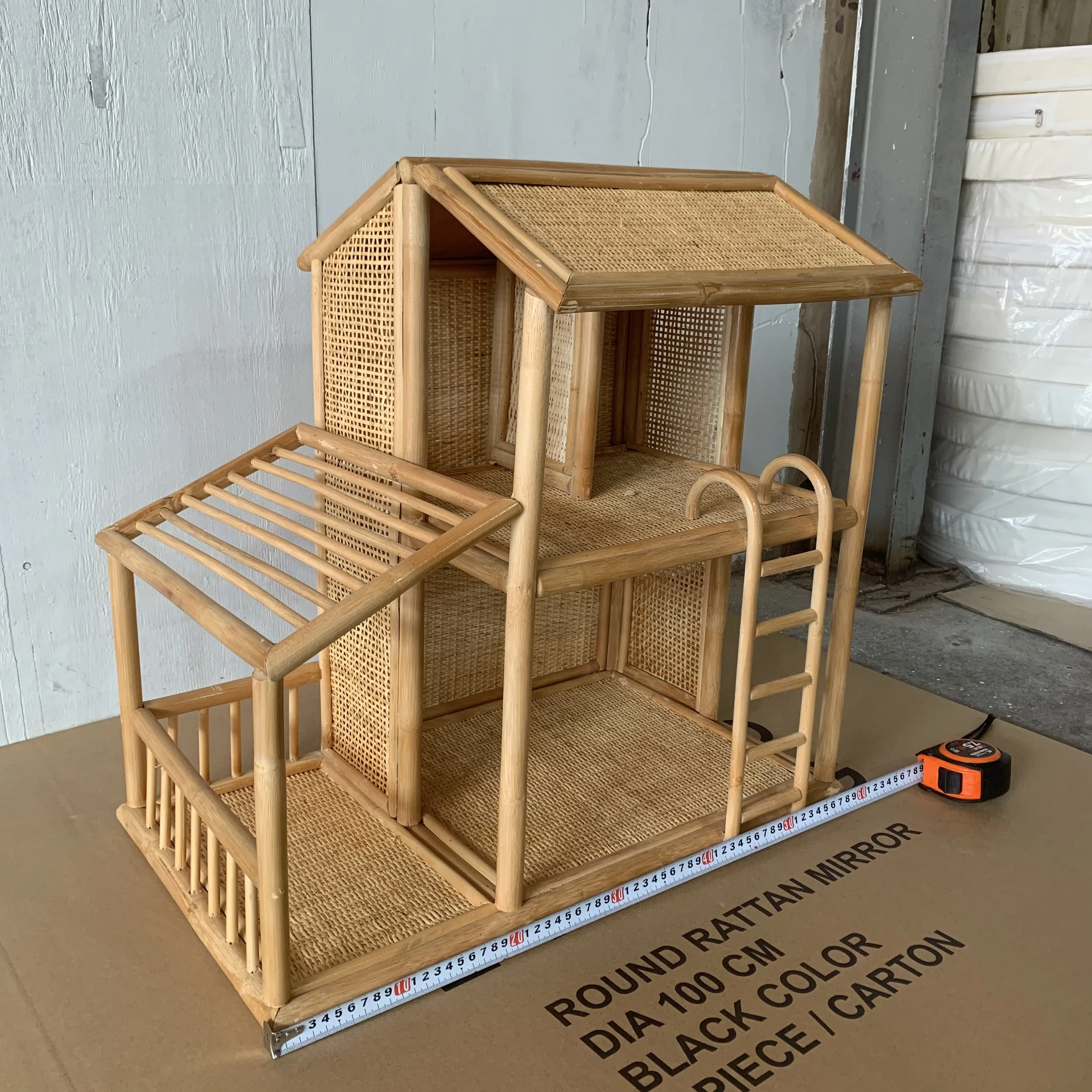 High Quality Dollhouse Little One Rattan Doll House Made in Vietnam For Wild Adventures For The Imagination