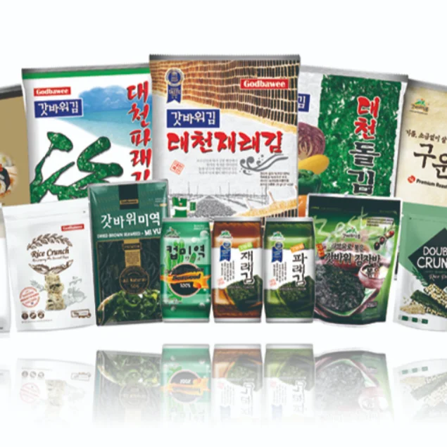 K-FOOD Daechungim Rich flavor various kinds OEM/LAVER KOREA HIGH PREMIUM GOOD PRICE ,Lunch box seaweed, square seaweed, original
