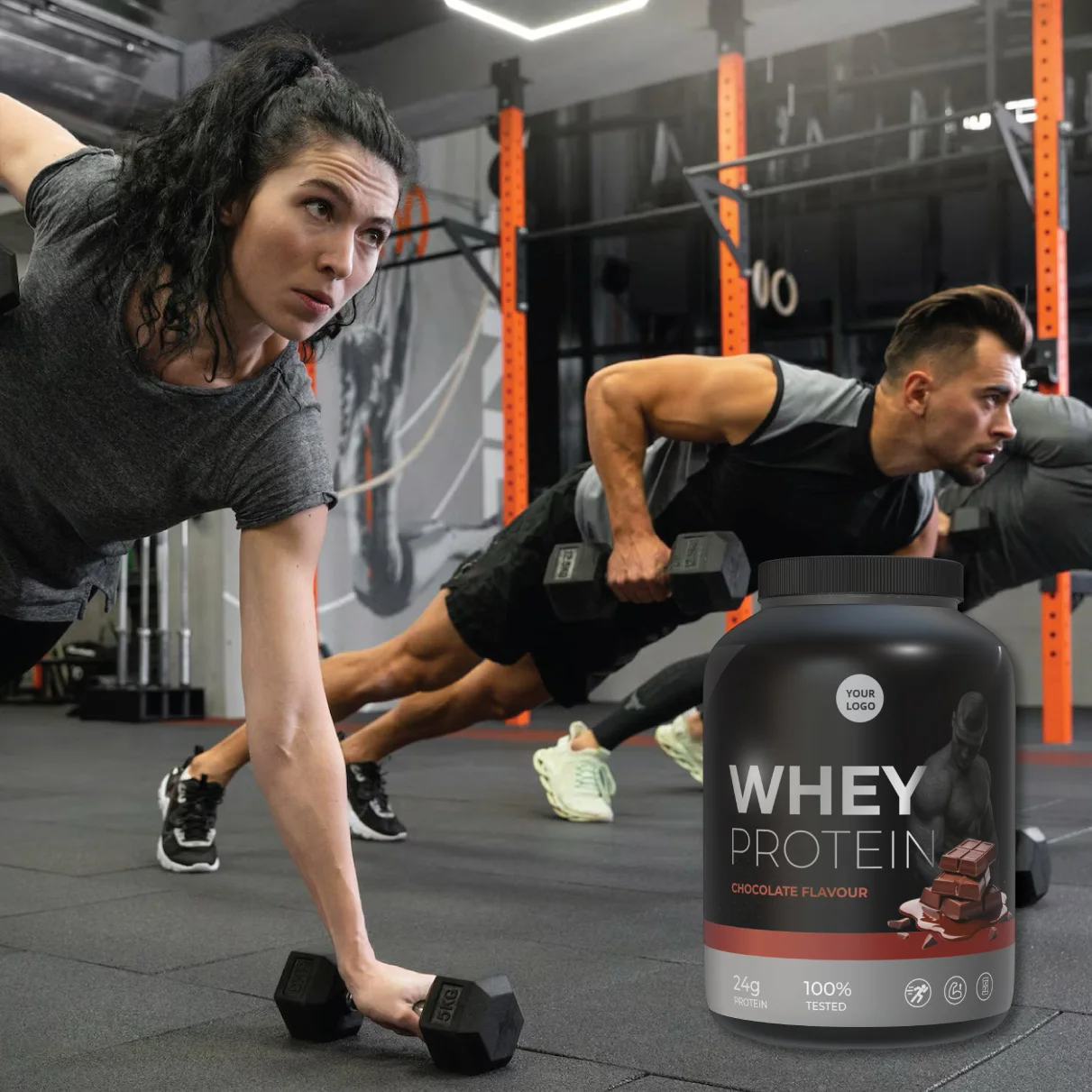 Factory Price Chocolate Flavored Whey Protein Powder Isolated Sport Supplement Shakes for Daily Fitness Muscle Gain for Adults