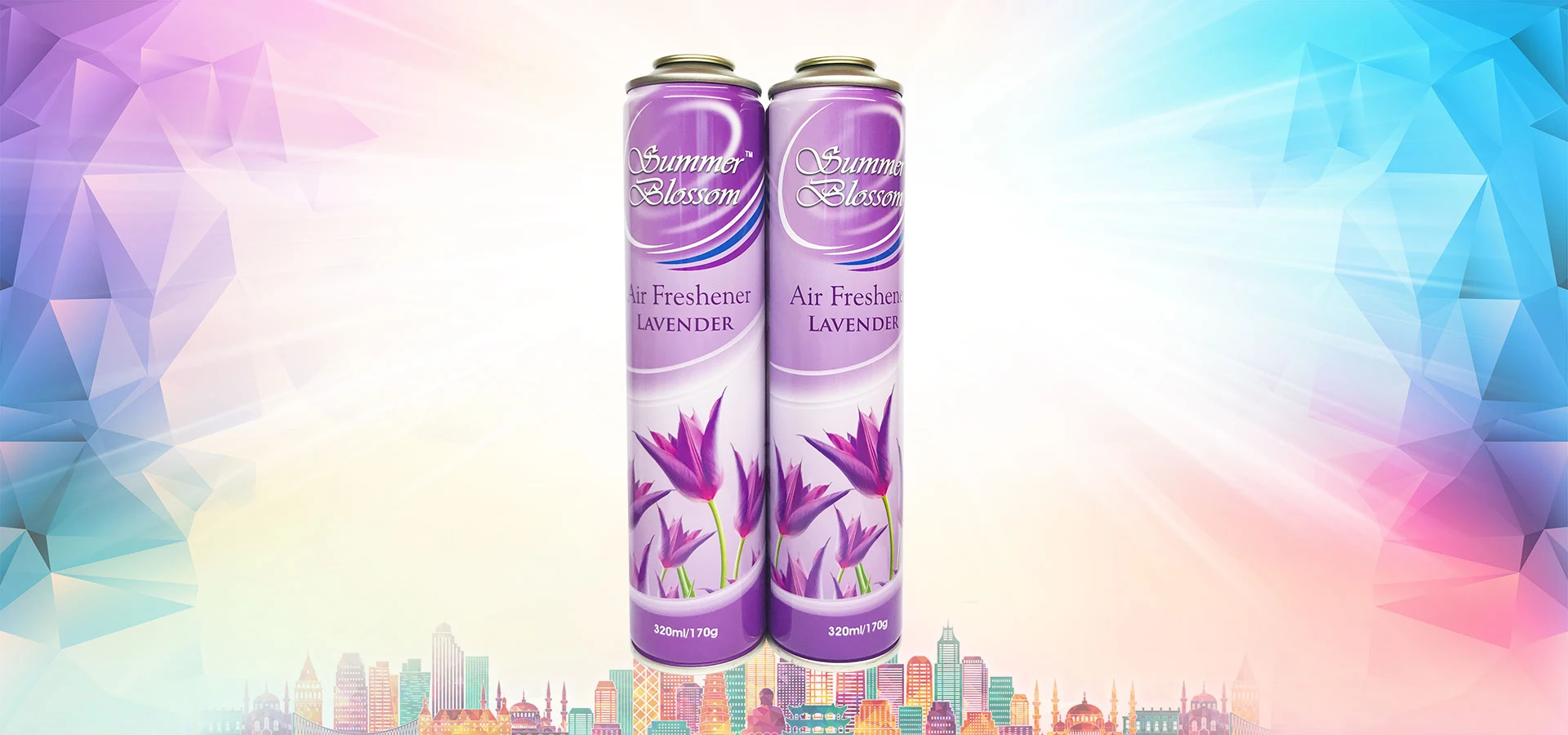 Empty aerosol can metal material tinplate aerosol can for body spray, perfume splash