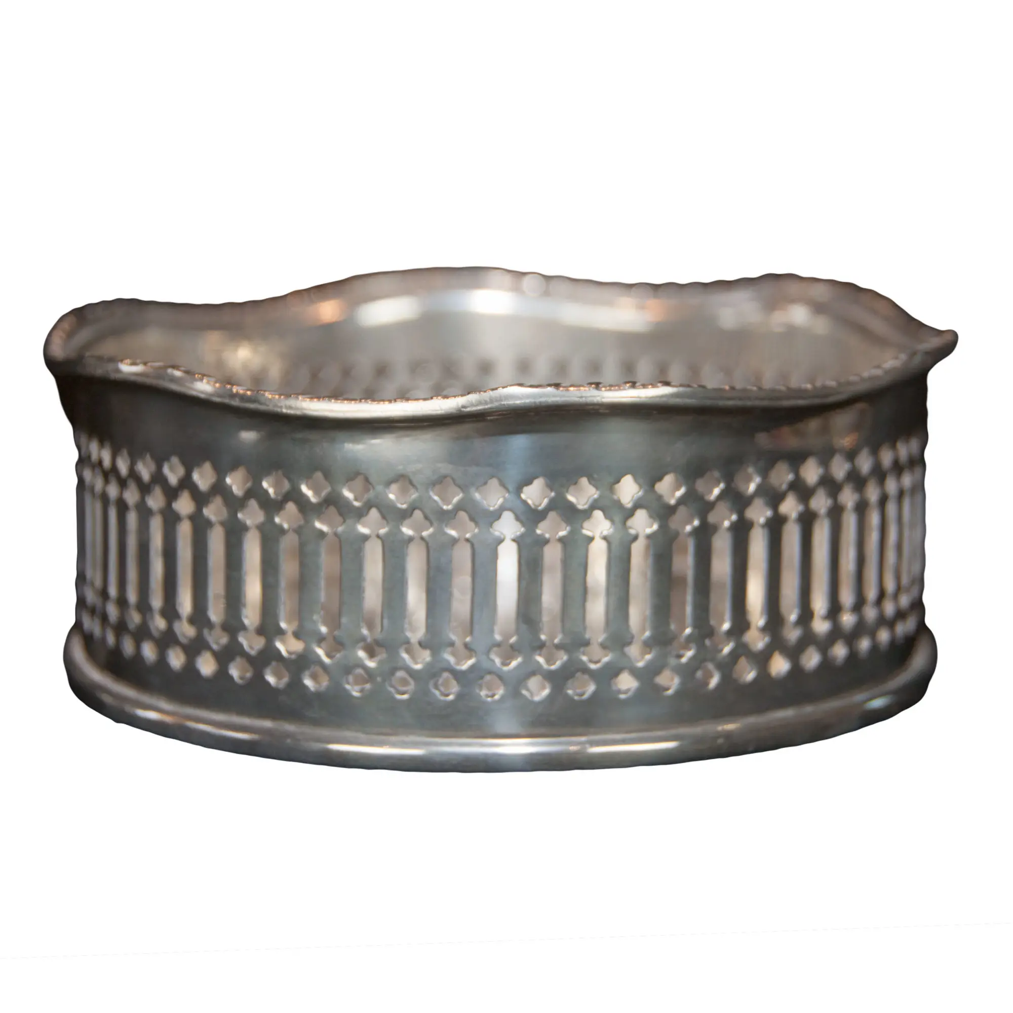 Aluminum Wine bottle coaster holder round shape cheap price high quality Aluminum wine bottle coaster stand