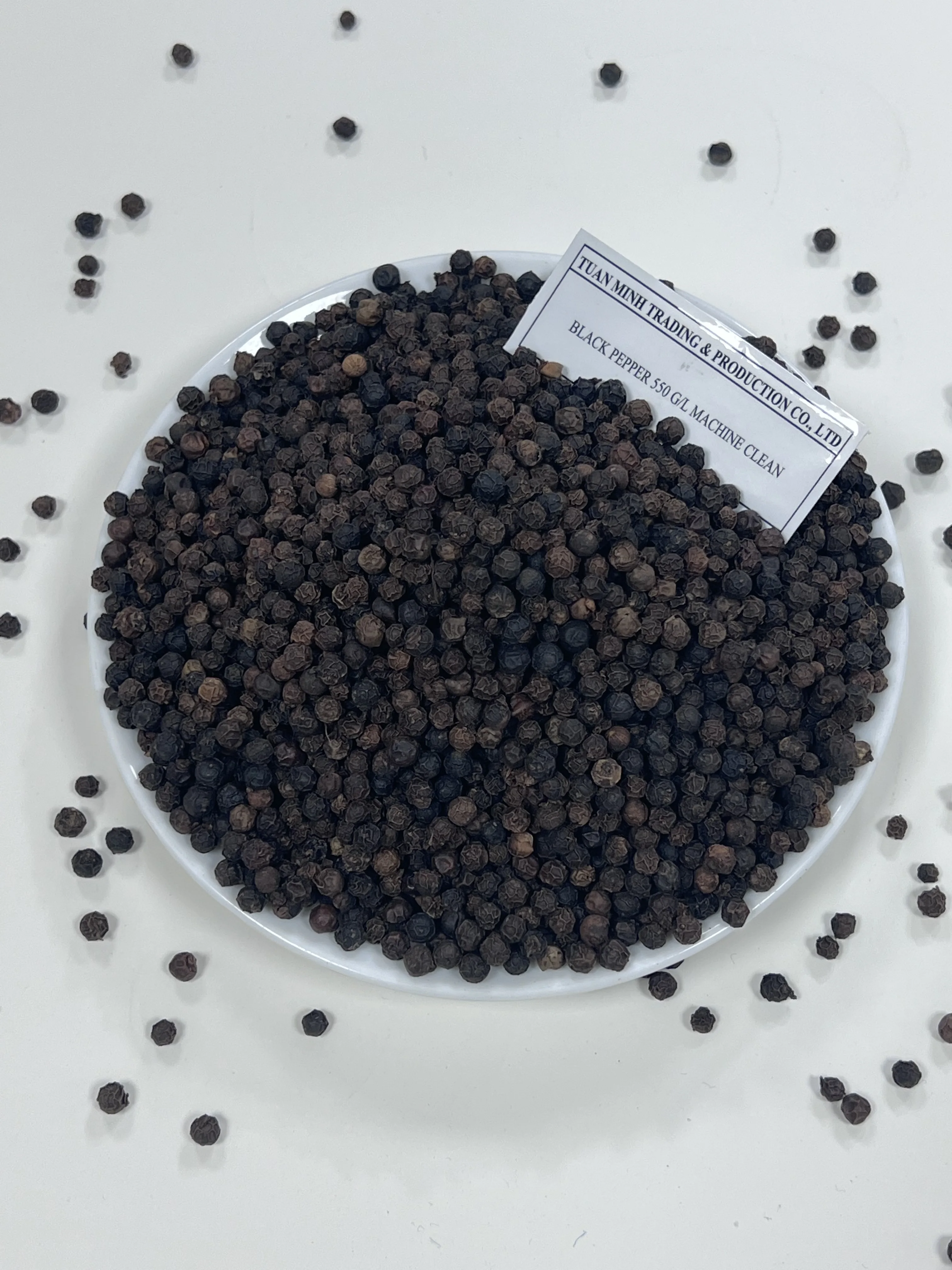 Vietnam High Grade Hot Spicy 500 550 580 G/L Black Peppercorn Dried 13% Max Moisture For Cooking Factory Price Bulk Wholesale