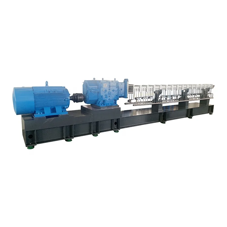 Pellet Granulator Machine  Plastic Pelleting Twin Screw Extruder