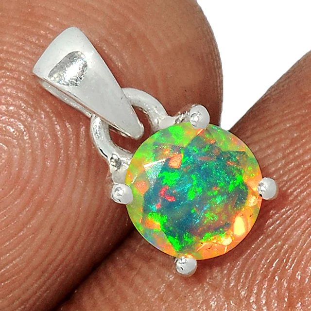 Genuine Opal Silver Jewelry Embroidery Thread Necklace Jewelry For Boys Necklaces