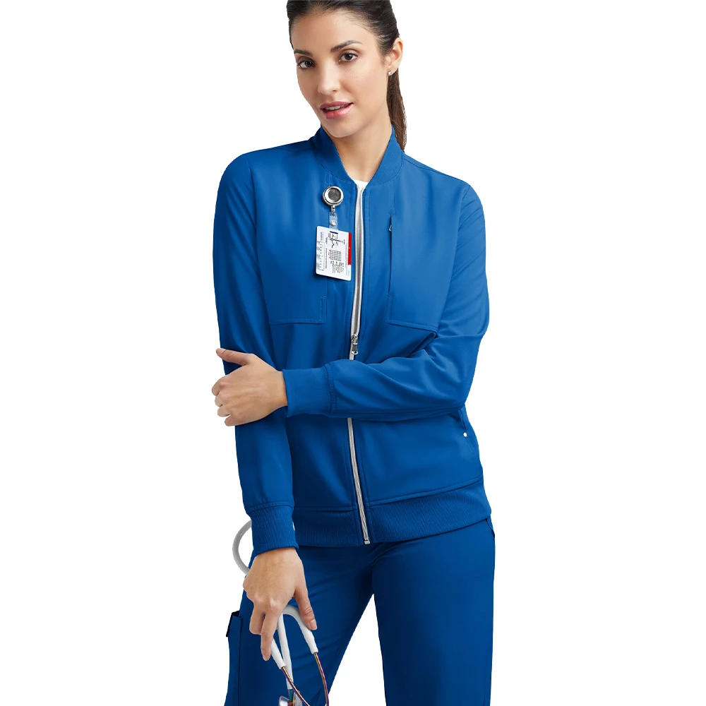 Yuhong factory direct scrubs uniforms nurse uniform custom short sleeve scrub suit set hospital uniforms nursing jackets