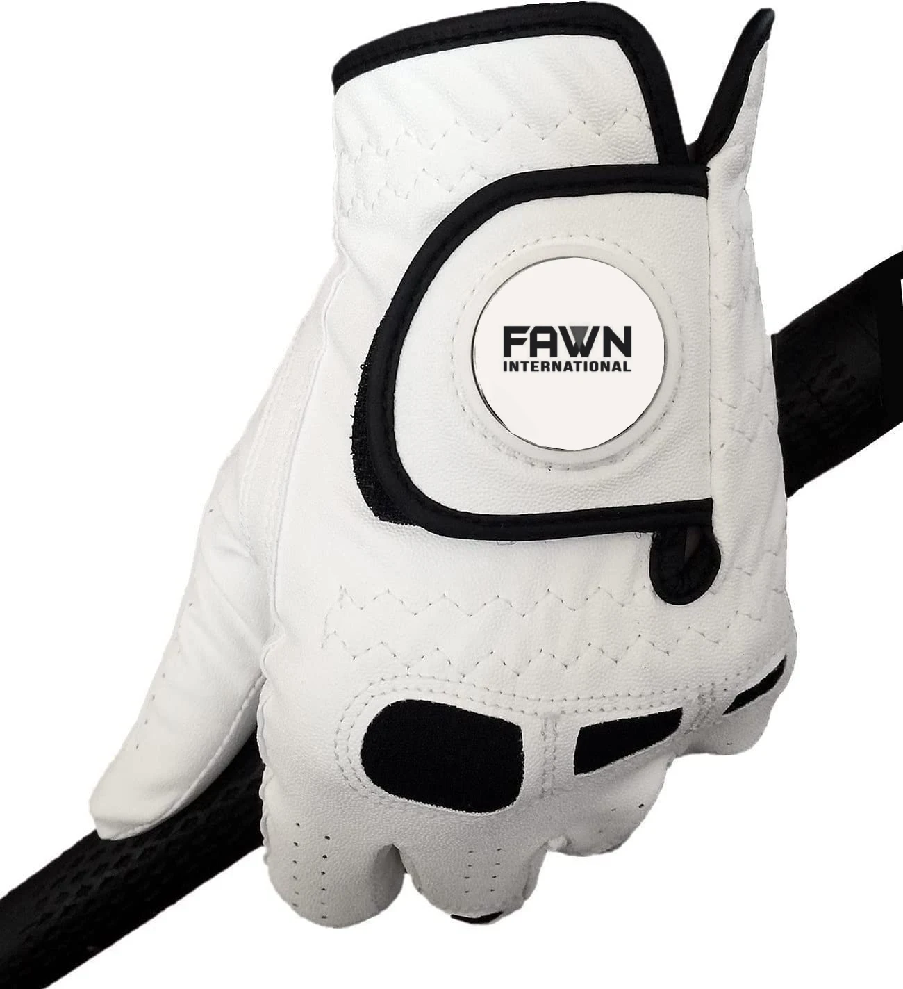 Golf Glove Patented Natural Fit Technology Made from Long Lasting Durable Genuine Cabretta