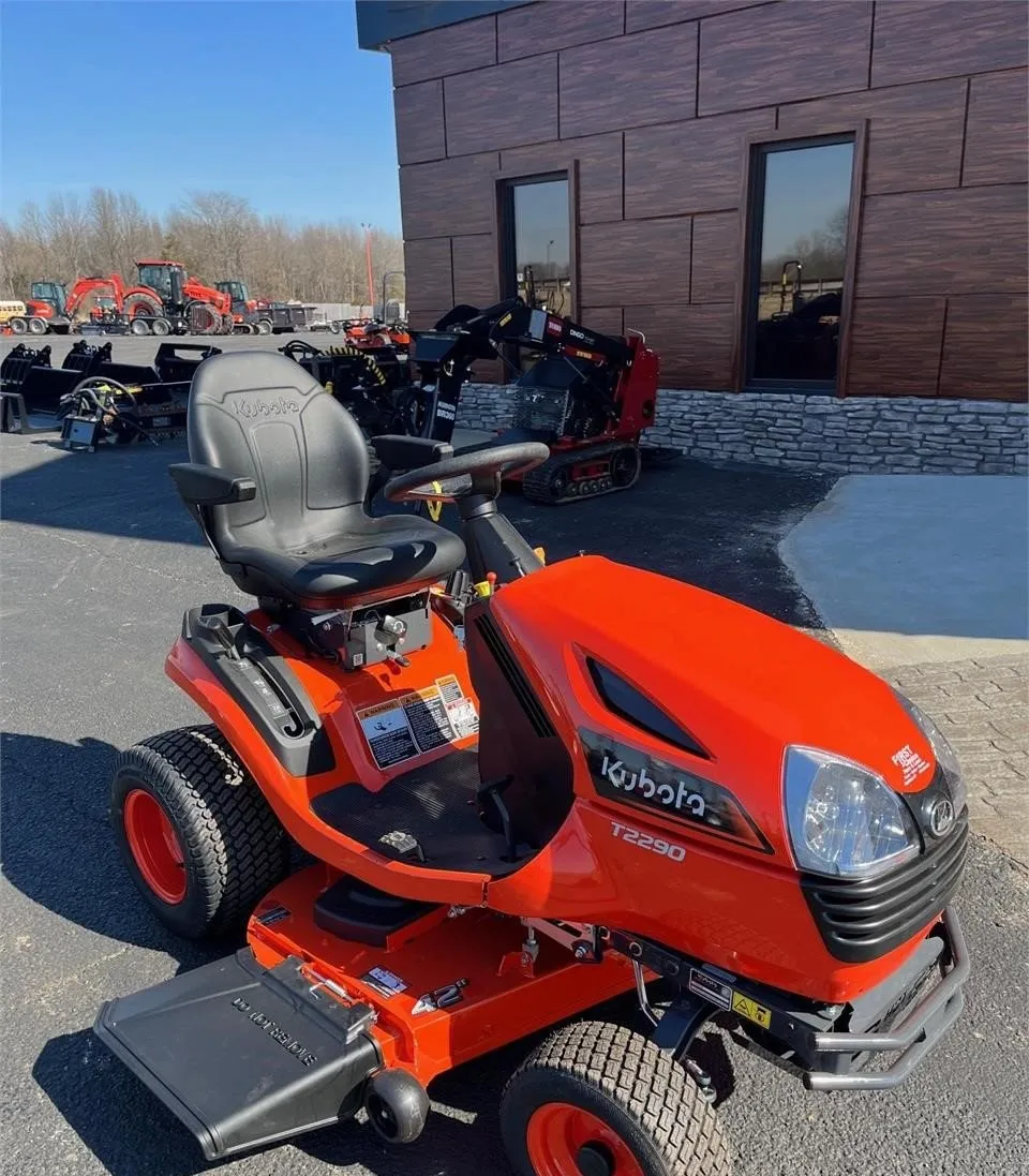 Новый газонокосилочный трактор Kubota T2290KW высокое качество газонокосилка садовая для продажи во Флориде