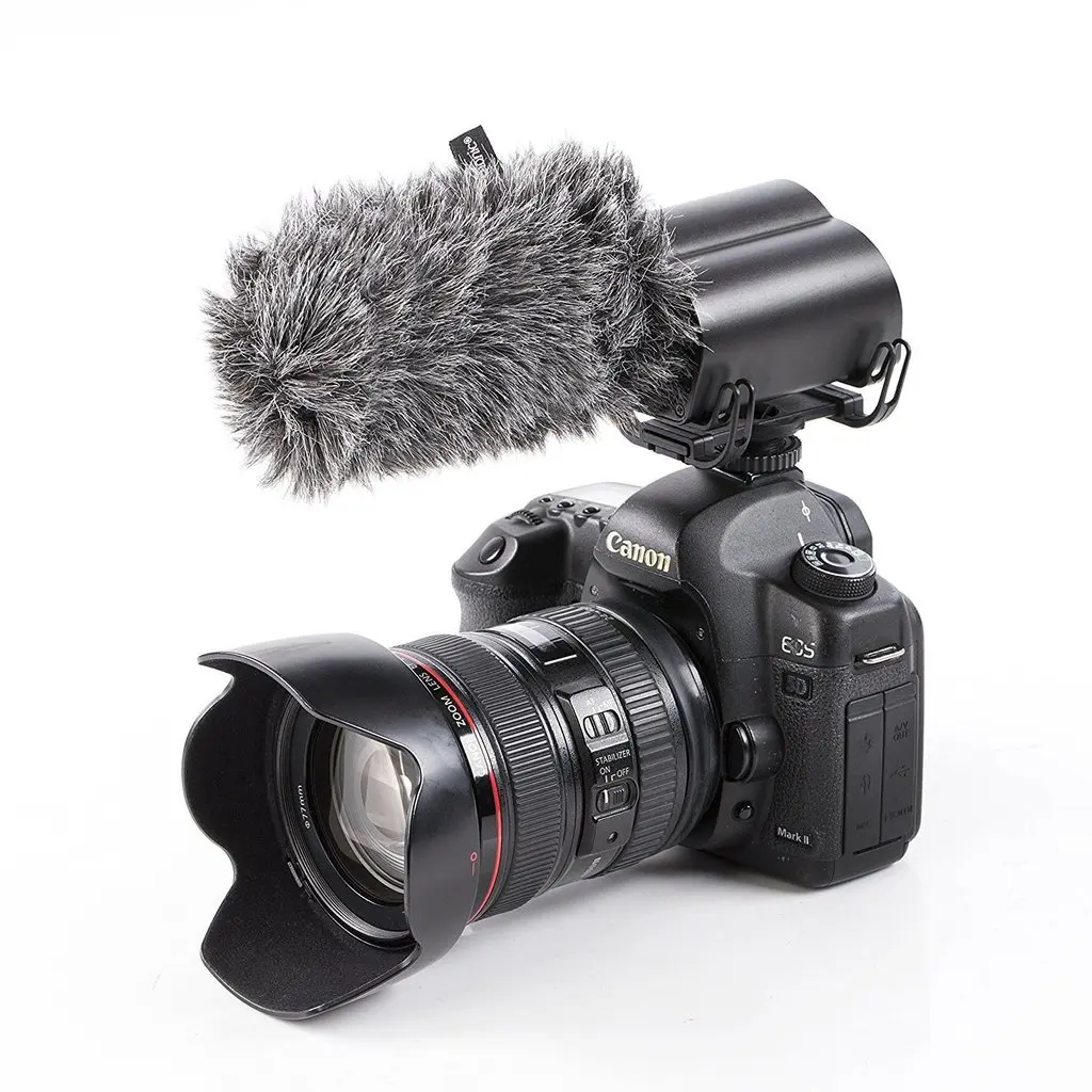 Saramonic Premium Quality VMIC-WS Furry Windscreen for the Microphone Vmic & Vmic Recorder Windshield