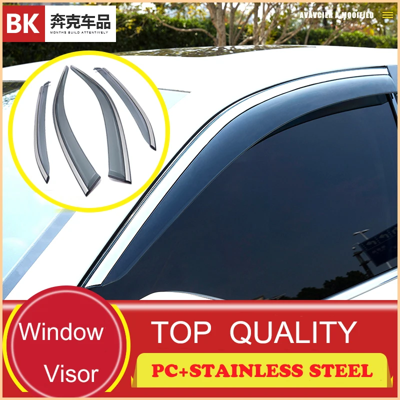 Auto Rain Guard Sun Shield for Lexus IS 300 IS250 2006-2012 Window Vent Deflectors Visor Shade Car Door Window Visors