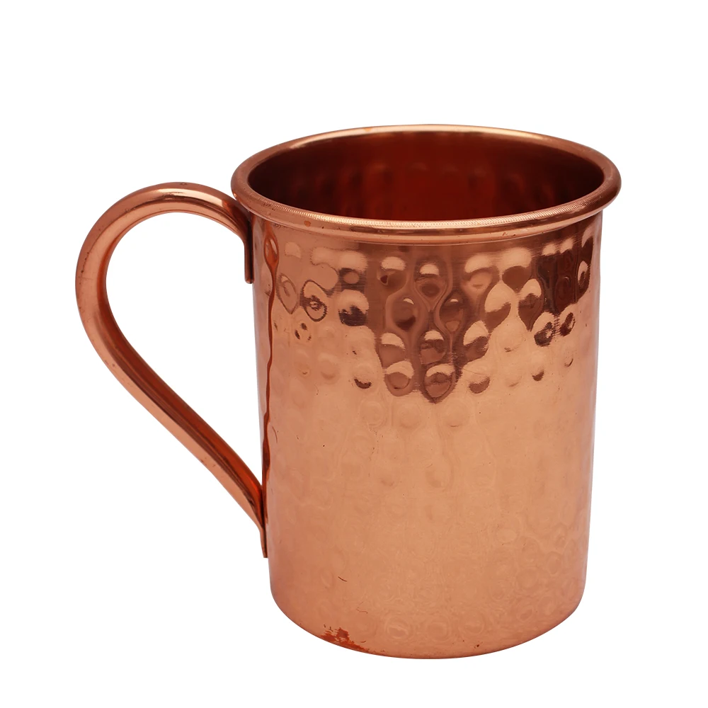 Handmade High Quality Copper Mugs With Handles 100% Pure Copper For Health Benefits Water Drinking
