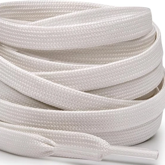 Purple Drawcord Flat shoelaces for Sneakers, Multiple Lengths and Colors Available