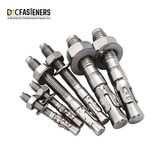 Hot Dip Galvanized M3 M20 Anchor Bolts for Building Construction