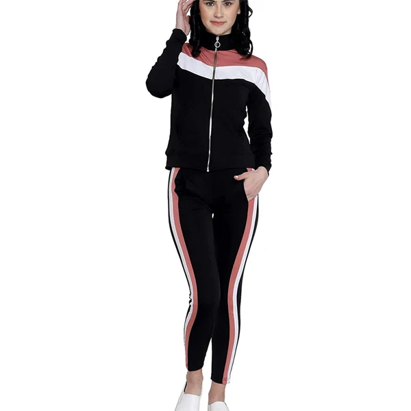 New Stylish High Quality Custom Logo Tracksuit Jogging 2 Piece Set Men Women Tracksuit
