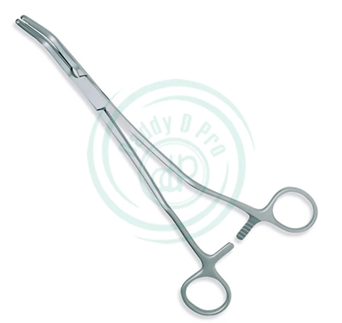 DDP CE ISO Hysterectomy Clamps Curved German Stainless Steel Hysterectomy Forceps Gynecology Urology Instrument Surgical Forceps