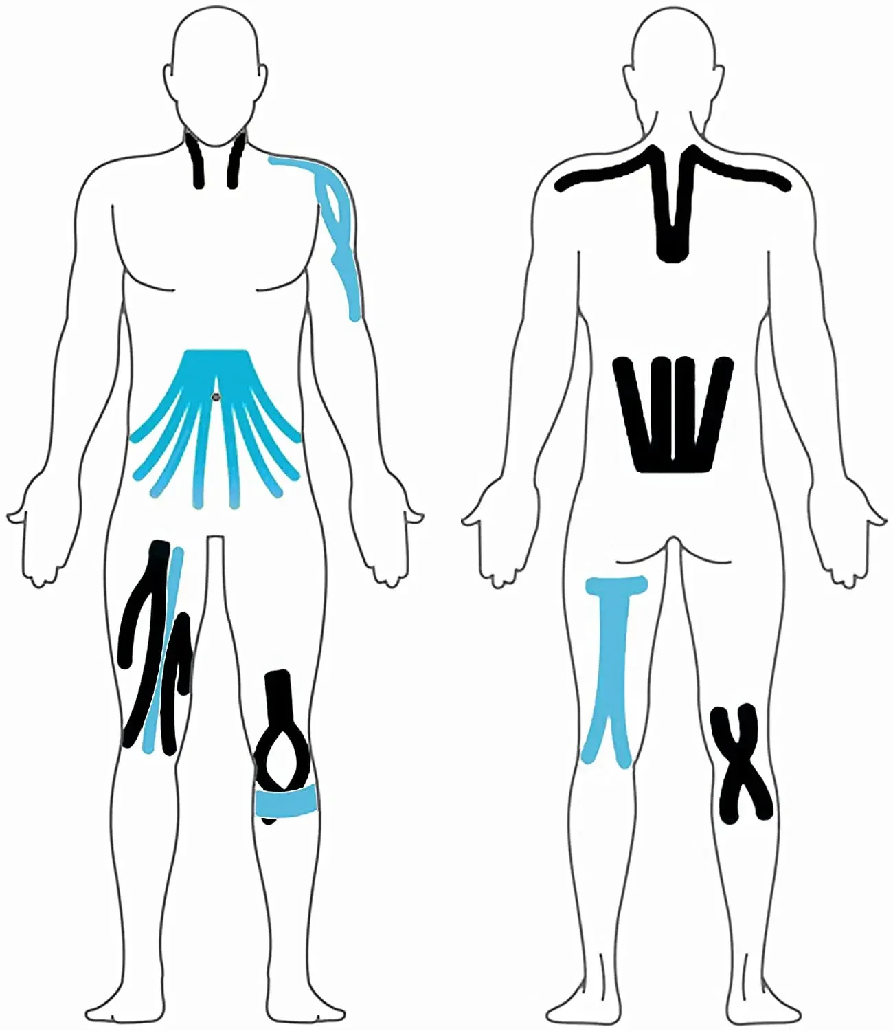 Hot Selling Durable Medical Muscle Support Injury Recovery Elastic wholesale Waterproof athletic tape in korea