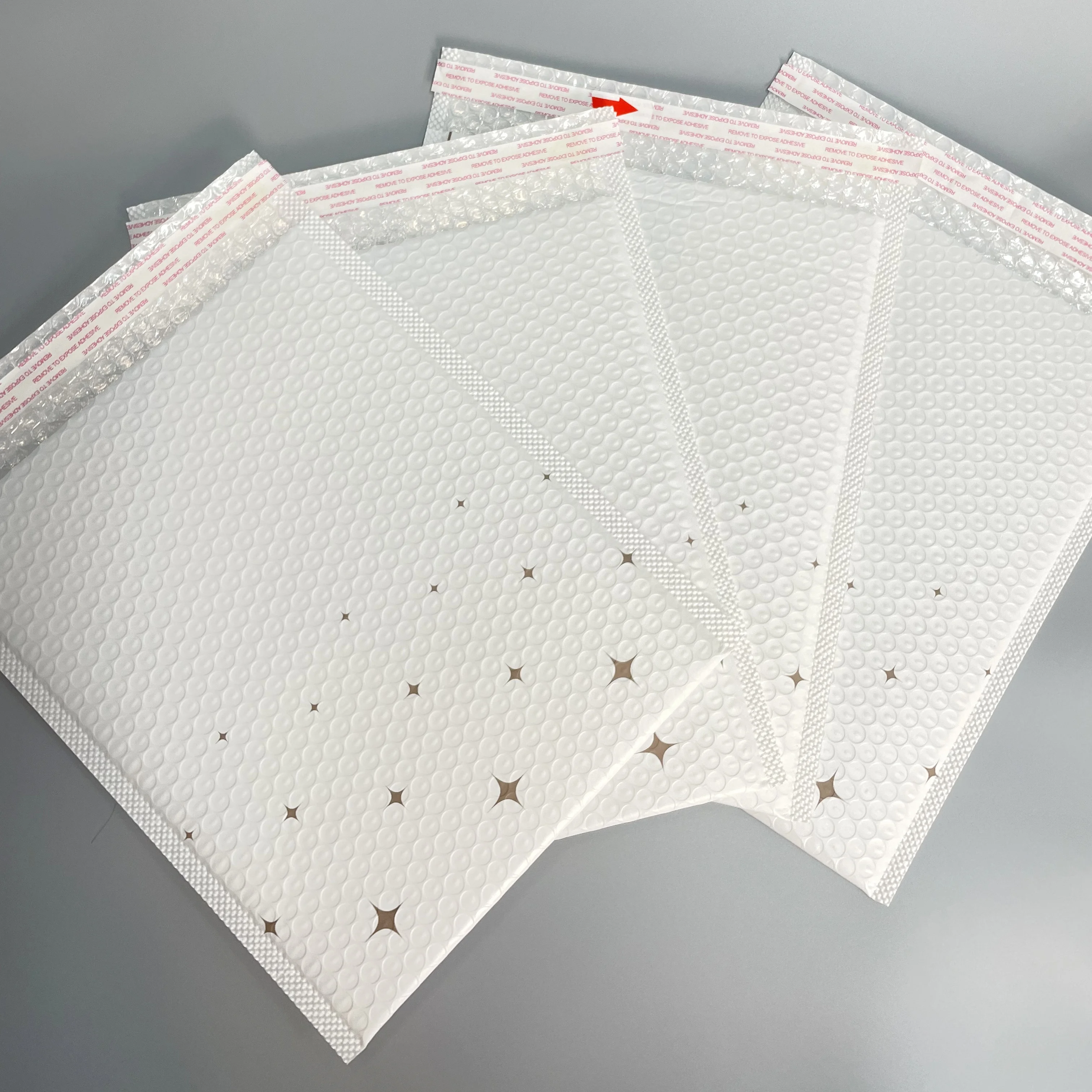 Spot Stock/Custom Co-Extruded Film Bubble Envelope Bags for Garment Underwear and Fur Shipping Protective Mailing Packaging