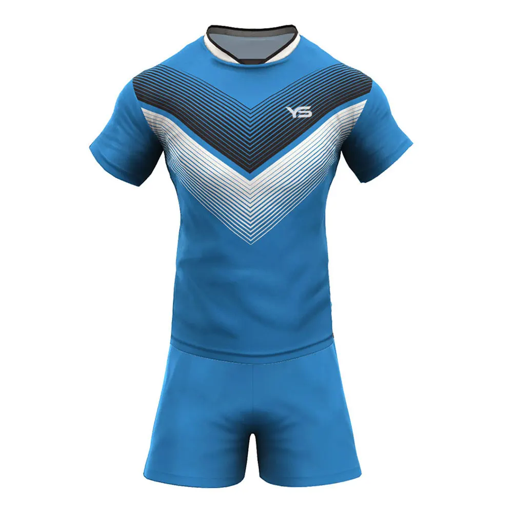 Online Sale Rugby Jersey Summer Wear Rugby Uniform Team Wear Rugby Uniform For Men