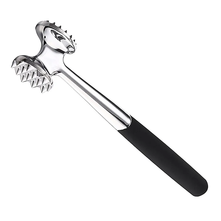 Заводская поставка, индивидуальный молоток для мяса из нержавеющей стали и цинкового сплава, молоток для стейка