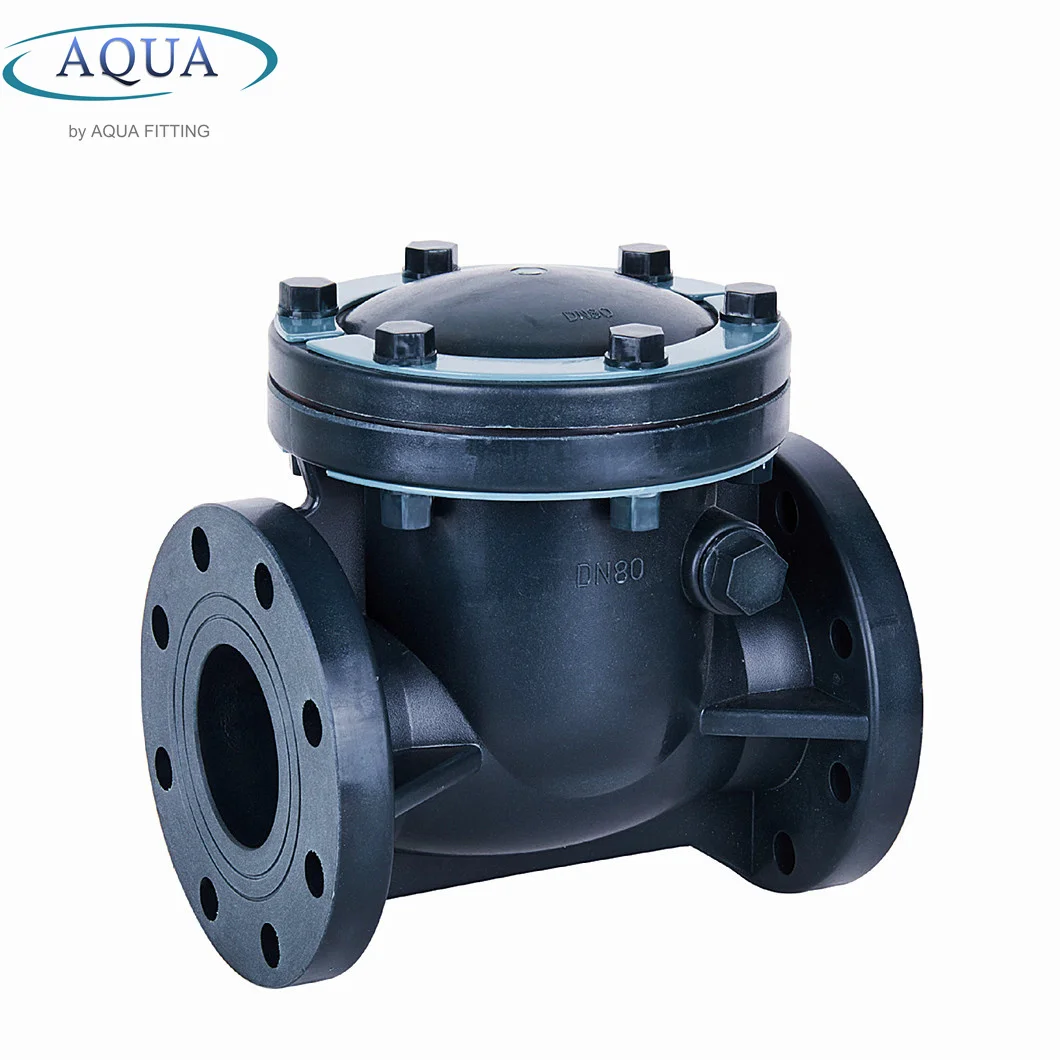 PVC Plastic UPVC Manual Valve Pipe Wafer Non Return Swing Type Check Valve