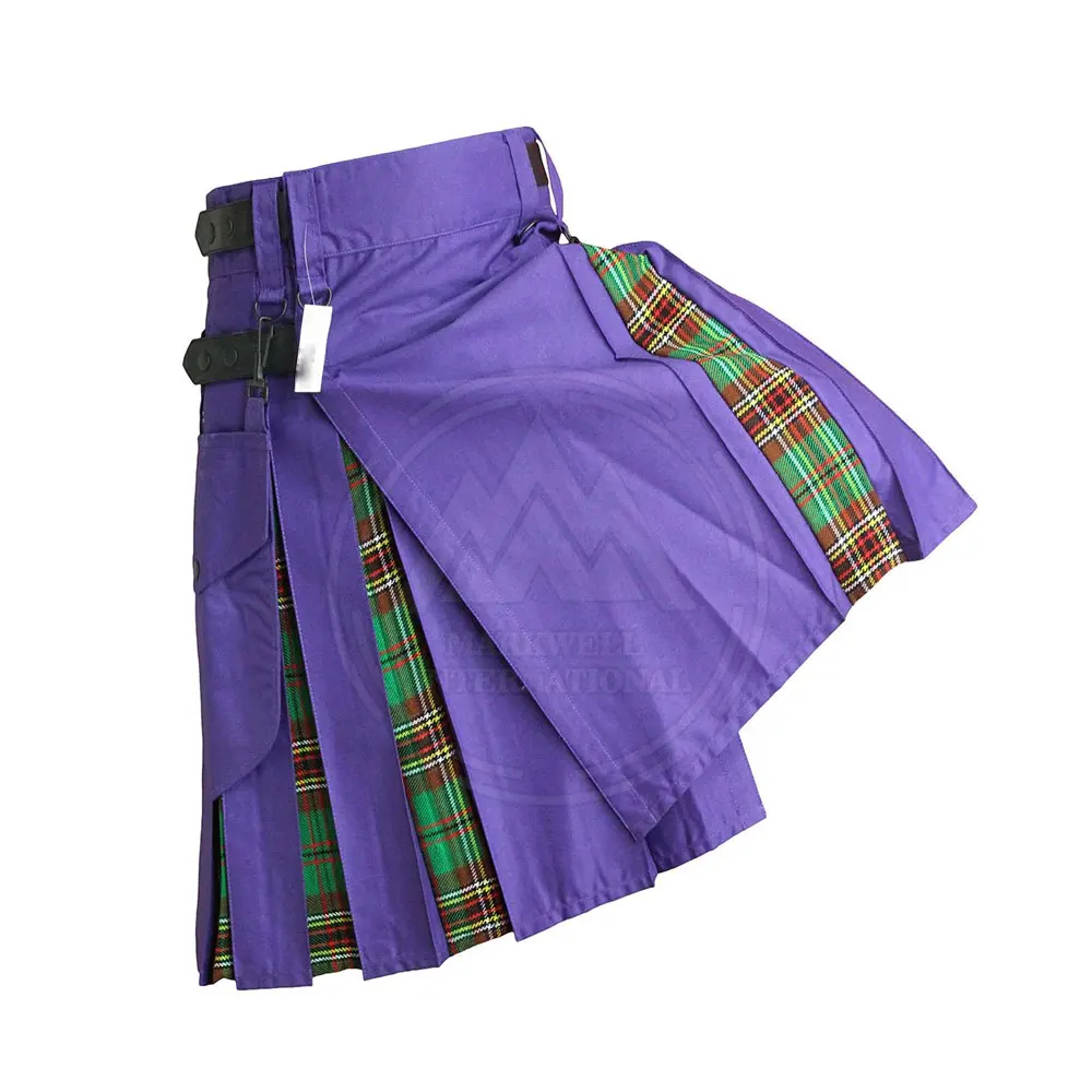 Top Custom Man Kilt Designed Trend Styles and New Fashionable Kilts for Men in Wholesale Price