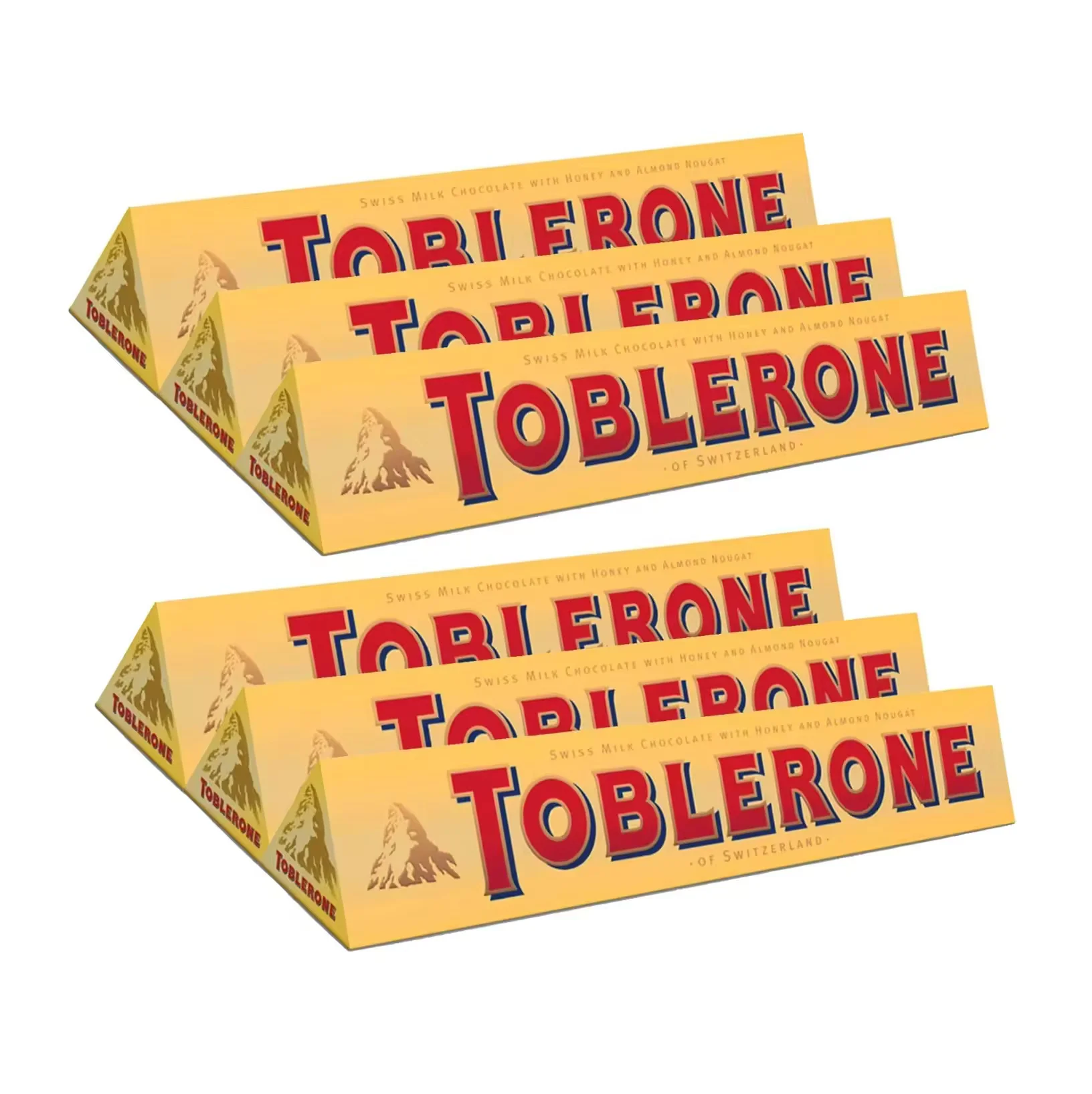 Новый Tobleronebar швейцарский молочный шоколад с медом и миндальной нугой 100 г авторизованный дистрибьютор оптом