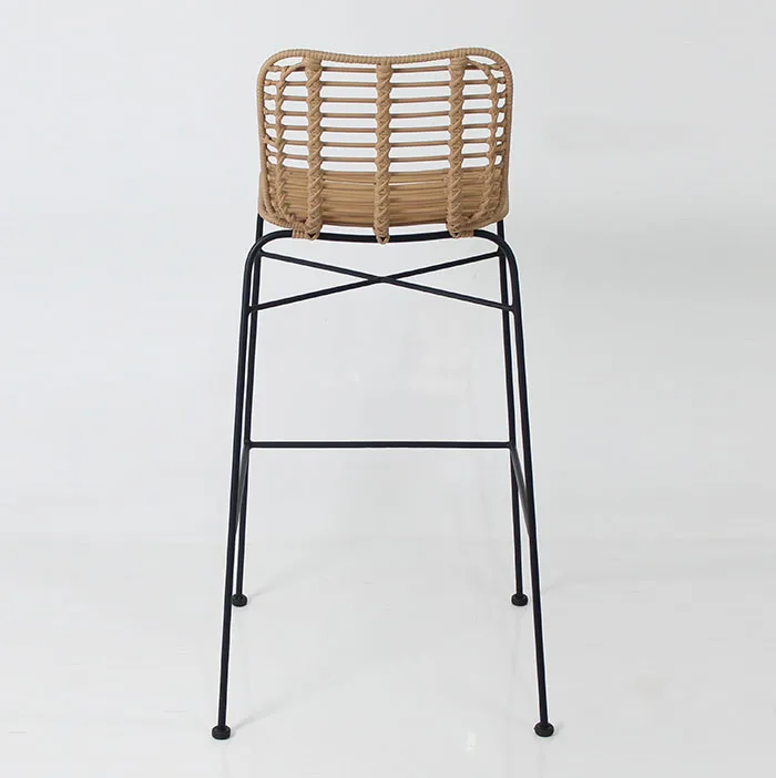 Rio Stackable Rattan Barstool for Event Rental