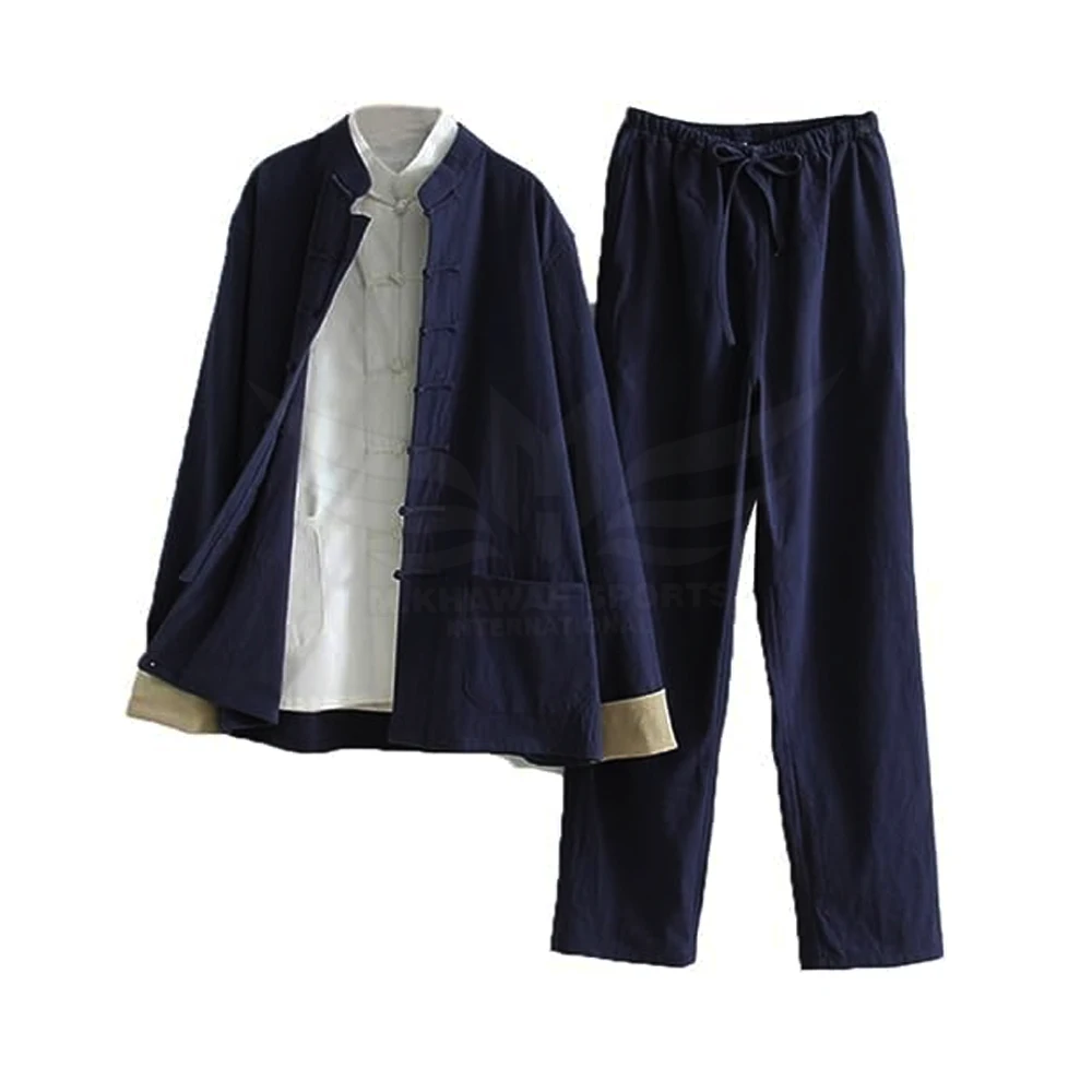 New Arrival Stylish Kung Fu Uniform New Design Customized 2024 Kung Fu Uniforms For Adults