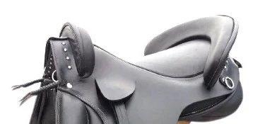 Top Quality Horse SPANISH  Saddle Fine Quality Soft Seat Leather English Saddle For Horse Ridding At Affordable Price